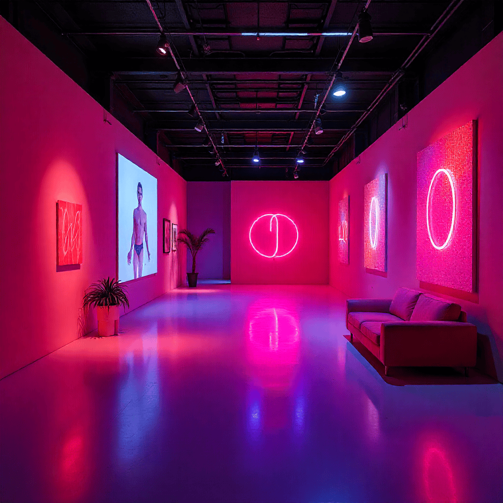 Artisanaigifts themed event with creative installations